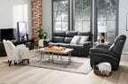 Fauteuil d'appoint 28,5 en tissu aspect lin avec base en bois