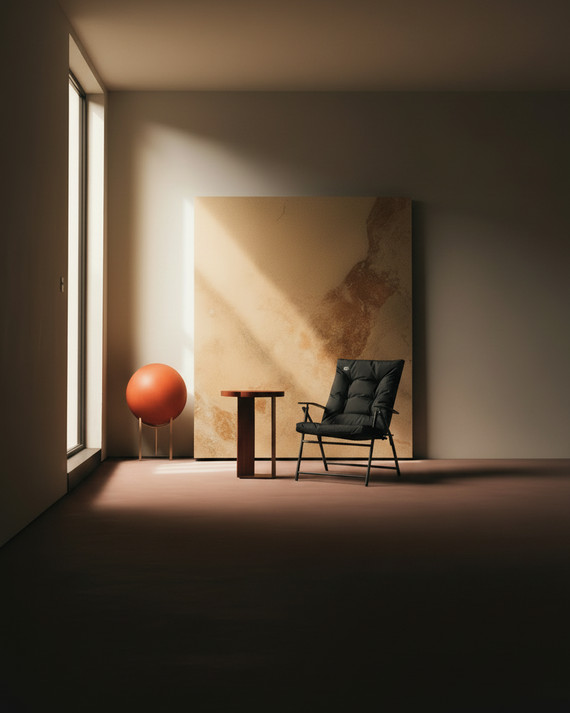 Black Chair – 4:5 Portrait