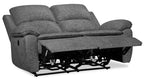 Causeuse inclinable électrique en tissu chenille 60 po
