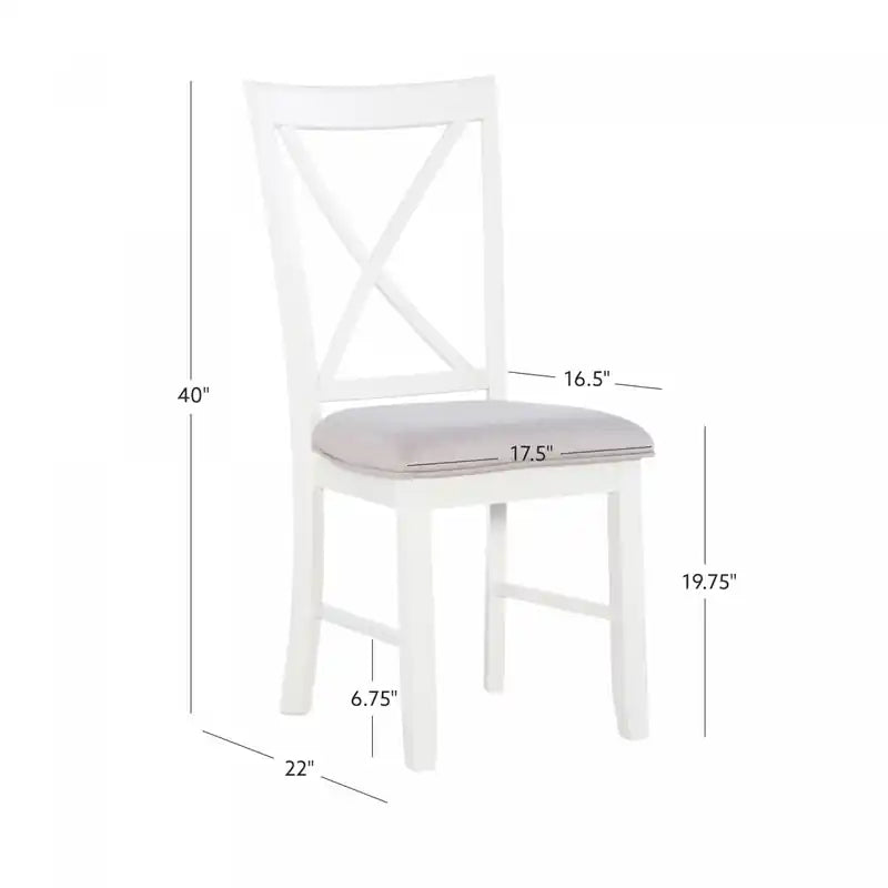 Fabric Grey Dining Chair