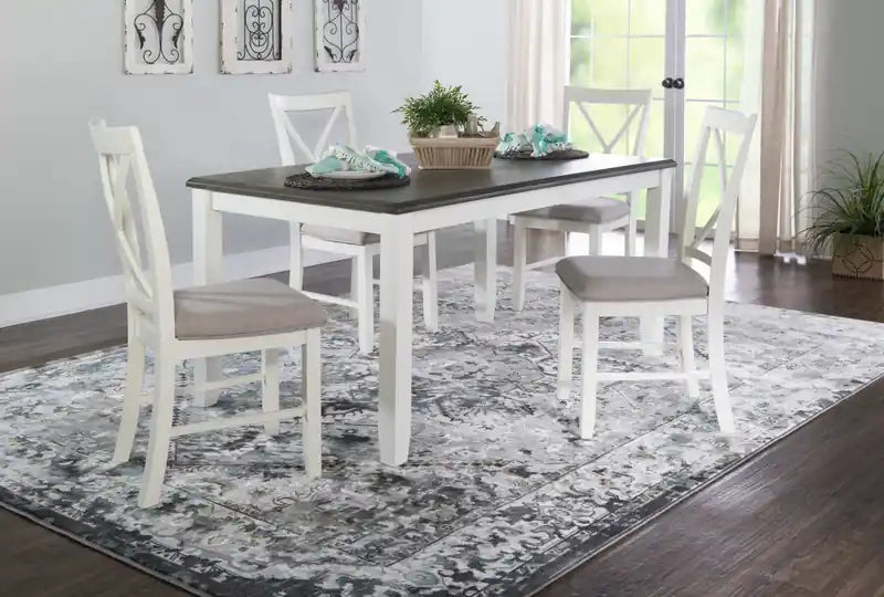 Fabric Grey Dining Chair