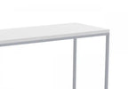 31 Consoles modernes - Blanc avec métal argenté
