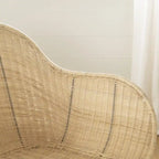 Fauteuil à bascule - Rotin