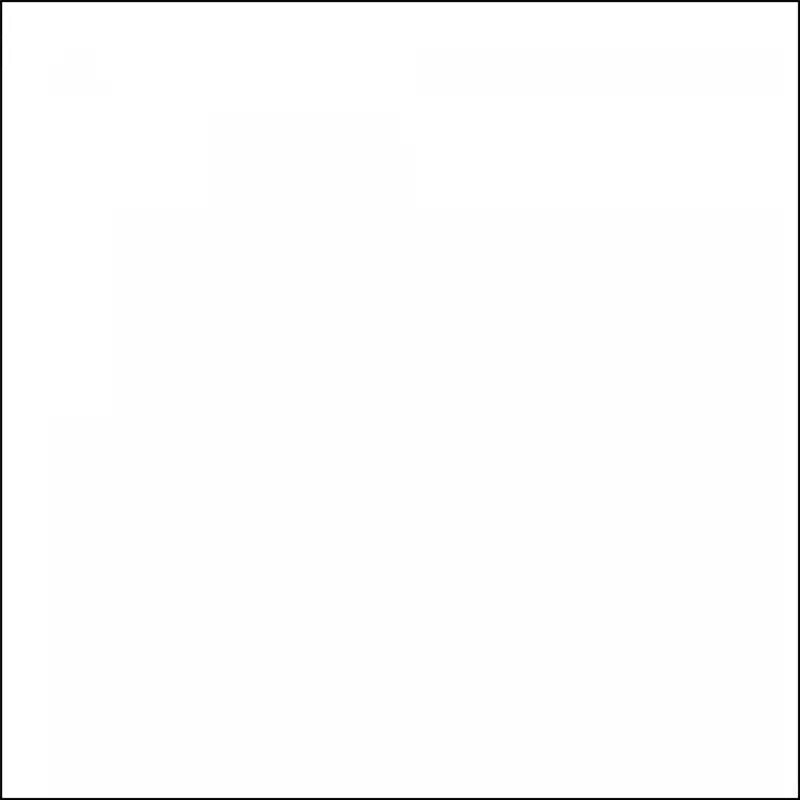 5-Shelf Narrow Bookcase - Pure White