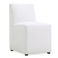 Manhattan Comfort Anna Modern Square Faux Leather Dining Chair