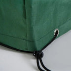 Housse imperméable de patio de jardin vert foncé