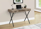 Bureau de 42 po avec 2 tiroirs et casier