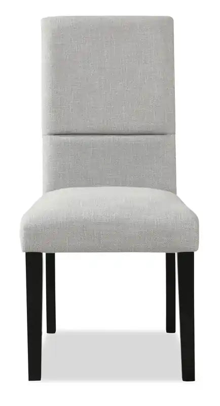 Dining Chair with Linen-Look Fabric