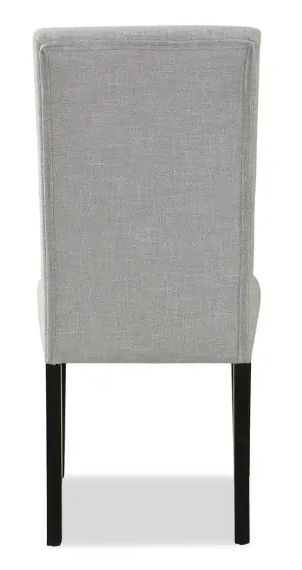 Dining Chair with Linen-Look Fabric