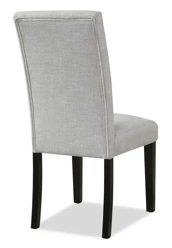 Dining Chair with Linen-Look Fabric