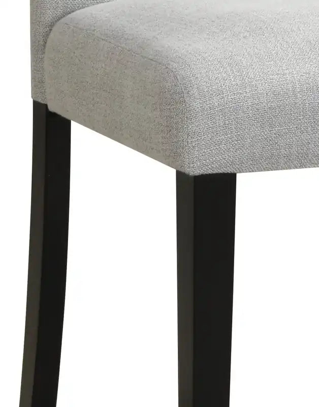 Dining Chair with Linen-Look Fabric